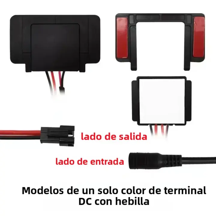 Interruptor Toque Espejo LED Ajustable Para Baño DC12V 24V Estilo Espejo Sin Electrodo Control De Brillo Infinito Para Maquillaje - 1