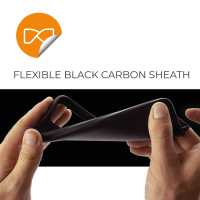 Ociodual Funda Protectora Negra para Poco X4 GT, Carcasa de Proteccion Efecto fibra de carbono, Proteccion para la Camara Trasera, Flexible en Silicona Gel - details 5