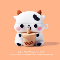 Funda De Silicona Suave 3D Dibujos Animados Queso Para Airpods 1 2 3 Cubierta De Carga Inalámbrica Para Airpods pro - details 0