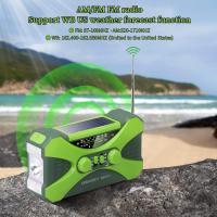 EUJAM Radio Solar 10000mAh AM/FM Tragbar Notfallradio Tragbar Kurbelradio Handkurbel Dynamo Wasserdicht Survival Radio con 3 Modos Taschenlampe Leselampe SOS Alarm para Camping Reisen Outdoor - details 1