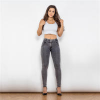 Melody Lifting Jeggings Jeans Levantador Denim High Stretch Coton Spandex Pantalones Mujer Moda Callejeña Casual Talla Media - details 1