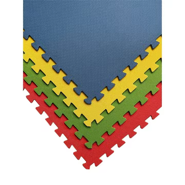 JARDIN202 - Esterilla Puzzle para Suelos de Gimnasio y Fitness | Colores | Protección de Goma Espuma, tatami puzzle Expandible 48 uds 60x60 - 1