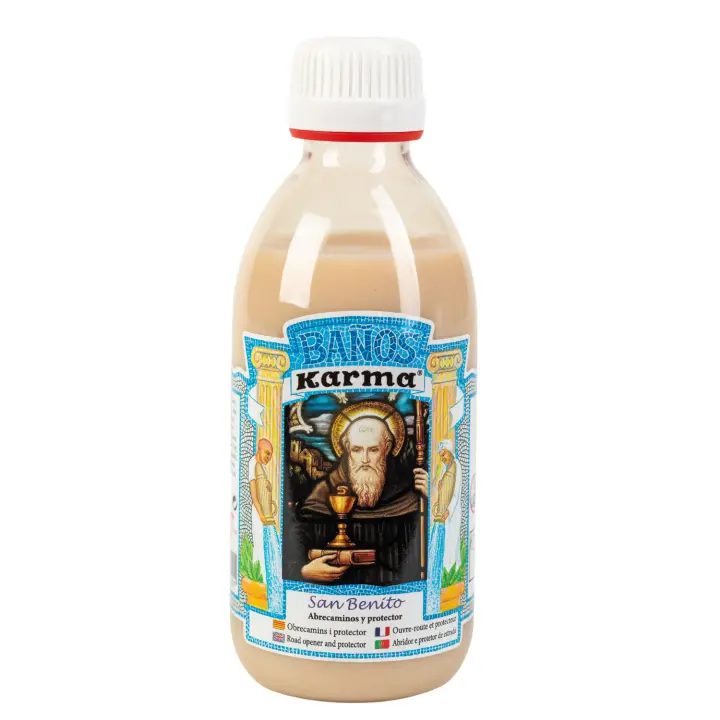 BAÑO DE SAN BENITO: ABRE CAMINOS Y PROTECTOR (3 USOS, 250ML). - 1