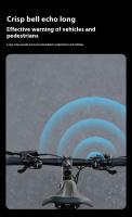 Bocina De Bicicleta De Aleación Sonido Crispeado Bajada De Manillar Impermeable Mini Para MTB Ciclismo Seguridad Y Advertencia - details 7