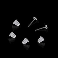 Aros De Joyería Invisibles De Plástico 5mm Para Manualidades DIY Suministros De Pendientes Sin Punzón (300 Piezas/150 Pares) - details 1