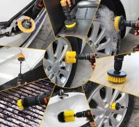 Set De 7 Piezas De Cepillo Para Taladro Herramienta De Limpieza Con Polo De Extensión Para Pisos Y Automóviles Multifuncional Material Plástico - details 6