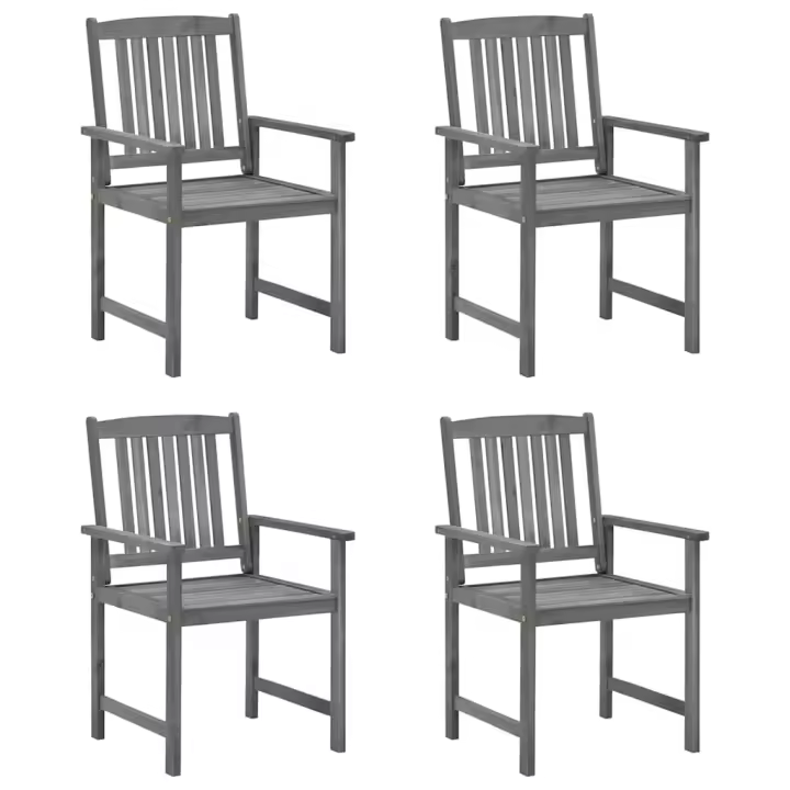 Sillas de Jardín con 4 UDS - 1