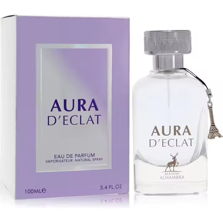 Eau De Parfum Aura D'eclat by Maison Alhambra Spray - 100ml - 1