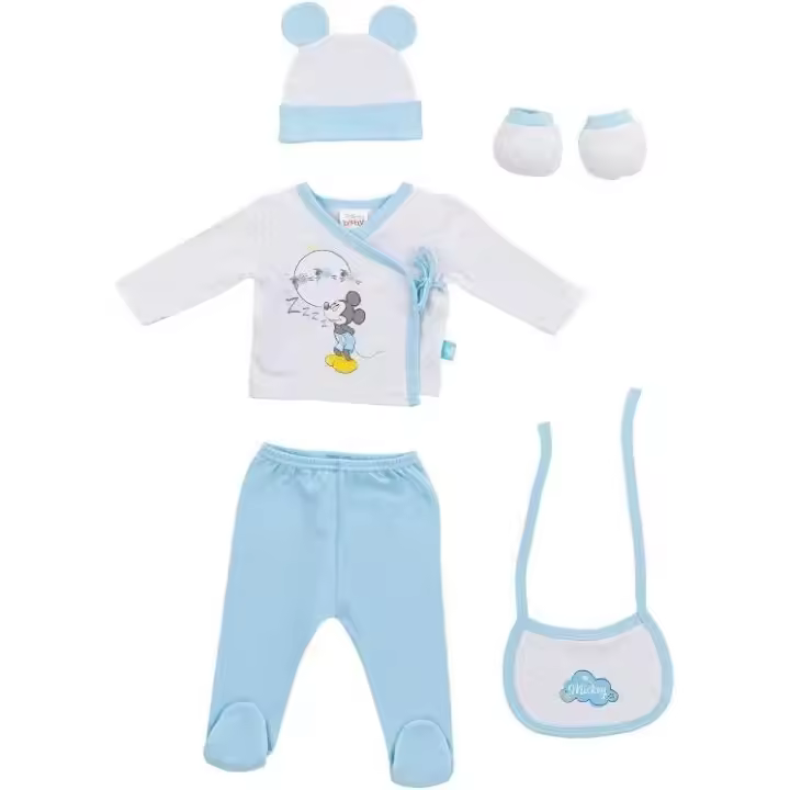 Interbaby  ✨👶 Set de Primera Puesta Mickey Azul Disney de Interbaby 🎁❤️ - 1