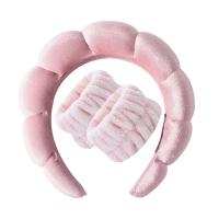 Cinta De Tela De Cielo De Terciopelo Vintage Para Mujeres Y Niñas Accesorios De Baño Y Spa Cinta Para Lavado De Cara Y Muñeca Estilo Decorativo - details 13