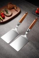 Kit De Accesorios Para Plancha Gianxi Espátula De Acero Inoxidable Para Barbacoa Herramientas De Cocina Para Steaks Fritos - details 18
