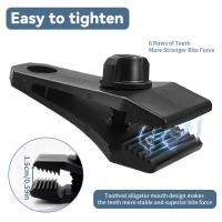 Clips De Tarp Para Cubierta De Piscina Y Tienda De Campaña Gruesos Y Con Agarre Fuerte Para Awnings Canopias Y Camping Al Aire Libre - details 1