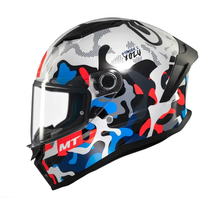 Casco Moto Casco Mt Stinger 2 Yozu   Ce U - 1