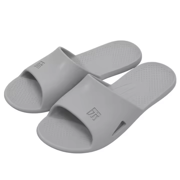 Zapatillas De Hombre Con Patrón Incrustado Antideslizantes Sandalias De Tiras Abiertas Para Interior Exterior Playa Ducha Primavera Verano - 1