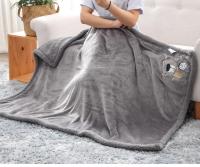 Manta Bebé De Algodón Flannel Con Bordado De Oso Cartoon Para Niños Y Niñas Recién Nacidos Manta De Sillín De Bebé Cubierta De Cama Para Infantes - details 2