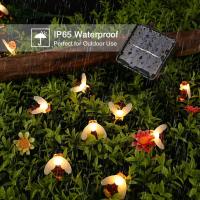 Luces De Cadena Solar Para Exterior 50 LED 33FT Con 8 Modos De Iluminación Impermeables Luz Solar Para Patio Estilo Moderno - details 4