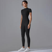 Women Bodysuits Fitness Sports Bodysuit Yoga Suit Breathable Quick Drying Sports Yoga Clothing Women's Gym Push Up Workout - details 23
