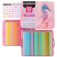 KALOUR Set De Lápices De Colores Profesionales 50/72/180/240/300 Pcs Lápices De Aceite Para Dibujos Y Pintura Artística Suministros Para Colorear - details 45
