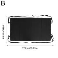 Parasol De Puerta De RV Impermeable Y Resistente Al UV En Tela De Oxford Para Protección Solar Instalación Fácil Cubierta De Transporte Para Carrocería De RV - details 10