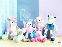 Peluche suave HISTOIRE D'OURS HO2843 Le Petit Twist - Roseta para Coco (25 cm) - ¡Un regalo perfecto para niños! - details 2