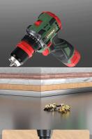 Kit De Destornillador Eléctrico Sin Escobillas LYUWO Con Batería De Carga Rápida Luz LED Y Cuerpo Ergonómico (2-en-1 Taladro/Destornillador) - details 3