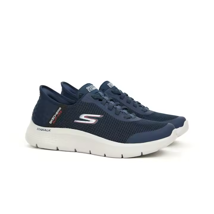 Skechers - Deportivas Hombre Slip-in 216324 Azul Cordón Elástico - 1