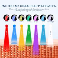 Máquina De Luz LED Para Cuidado De La Piel Con 112 Granos De Luz 7 Colores Máscara Facial Hogar SPA De Alta Energía Para Cuerpo Y Cuello - details 10