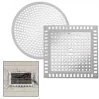 Tapa De Desagüe Redonda Universal De Acero Inoxidable 304 Para Baño Antiobstrucción Catcher De Cabello Fijación En Piso - details 3