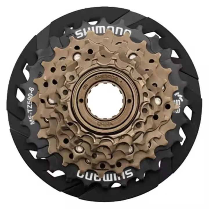 Componentes Cassettes Shimano Casete Tz500 Dorado - 1