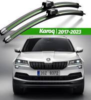 LimpiaParabrisas LimpiaParabrisas Delantero IZQUIERDO Para Skoda Karoq 2017-2023 Limpia Ventanas Con Cepillo De Lluvia Accesorios 26+18 Pulgadas Material Goma Natural - details 0