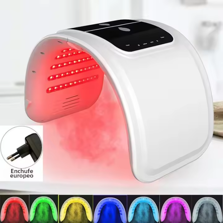 Máscara LED 7 en 1 Máquina de belleza para regeneración de la piel facial con hidroterapia Vilnason GP001 - 1