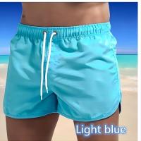 Nuevos 2024 Short De Baño Para Hombre Traje De Baño Sexy Deportivo Cortos De Natación Briefs Para Playa Shorts De Surfe - details 6