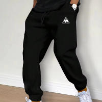 Pantalones De Correr Para Hombre Con Estampado Animal Fitness Running Sportswear Leggings Casuales De Medio Peso Con Cierre De Cordón - details 2