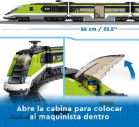 Lego Tren de Pasajeros Alta Velocidad Teledirigido con Luces Lego 60337 - details 4