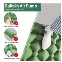 Colchón Inflable Para Camping Al Aire Libre Con Cojines Matrícula Ultraligera Con Bomba De Inflado Integrada Para Senderismo - details 1