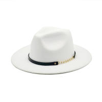Nueva Moda Invierno Otoño Imitación Lana Hombres Mujeres Sombreros Fedoras Jazz European American Cuello Redondo Sombreros Bowler - details 19