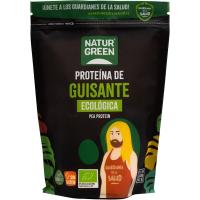 Proteína de Guisante Bio | 400g | Doypack Resellable | Fuente de Proteína Vegetal | Alta en Hierro | Sin Gluten | NATURGREEN - details 1