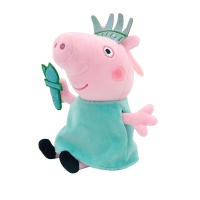 Llavero De Peluche Peppa Pig 19cm Juguete Suave De Cocinero Doctor Entregador Para Niños Decoración De Cumpleaños Regalo - details 18