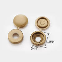 100Pcs Cubierta De Tapa De Tornillo Plástica Con Encaje Para Decoración De Coche Y Muebles Cierre De Ganchillo Protección Para Bisagras Y Tornillos Herramientas - details 0