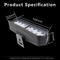 Luz Frontal De Bicicleta Eléctrica 2pc 12V-80V LED Super Brillante Para Moto Y Triciclo Accesorios De Bicicleta 8/12/16 LEDs - details 2
