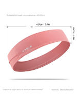 WRELS Diademas Deportivas Para Hombres Y Mujeres Bandas Elásticas Suaves Para Correr Yoga Gimnasio Salud Outdoor - details 3