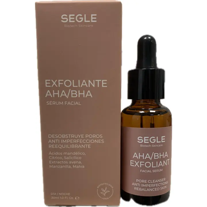 Segle Biotech Skincare Exfoliante diario AHA/BHA Sérum Facial 30ml - 1