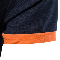 Camisa Polo Bordada AIOPESON Para Hombres Algodón 35% Estilo Casual Color Sólido Ajustada Moda Verano Ropa Nueva Marca - details 12