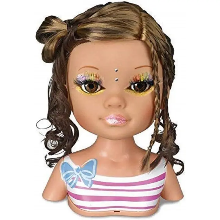 Nancy Un día de Secretos de Belleza Morena, Busto de Peluqueria, Accesorios incuidos - 1