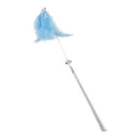 Juguete Interactivo Para Gatos Con Plumas Y Campana Varita Juguete Para Divertir Y Entretener a Los Gatos Ideal Para Gatitos - details 2