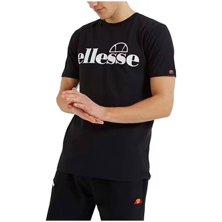 Camiseta de Manga Corta Ellesse Fuenti para hombre en color negro - 1