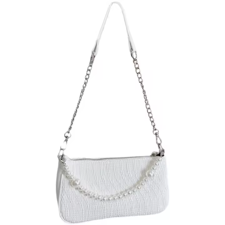Bolso de Mano para Mujer Bolso bandolera mini Blanco Pequeño - 1