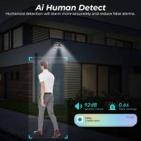Cámara IP BESDER 8MP Wifi 4K 180 Panorámica Al Aire Libre Con Audio Bidireccional CCTV Inalámbrico IR Vigilancia Doméstica - details 10