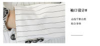 Chaleco De Negocios Para Hombre Estilo Británico Con Rayas Moda Casual De Lujo Para Bodas Y Banquetes Cierre Único Material Poliéster Y Viscosa - details 4