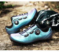Zapatos De Ciclismo Para Carretera Hombre 2024 Transpirables Con Cierre Self-Locking Ultraligeros Para Bicicleta SPD Zapatillas De Ciclismo MTB - details 10